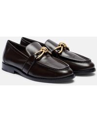 Bottega Veneta - Astaire Knot Leather Loafers - Lyst