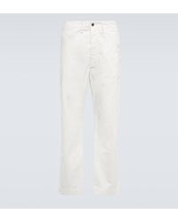 RRL - Slim Cotton Pants - Lyst