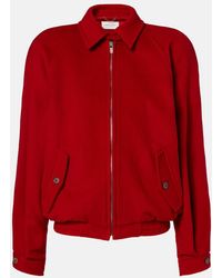 Magda Butrym - Wool Bomber Jacket - Lyst