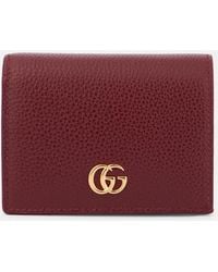 Gucci - Bi-Color Gg Marmont Small Wallet - Lyst