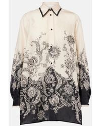 Zimmermann - Rhiannon Relaxed Shirt - Lyst