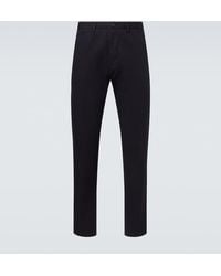 Slowear - Cotton And Linen Slim Pants - Lyst