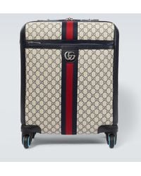 Gucci - Savoy Small GG Canvas Carry-on Suitcase - Lyst