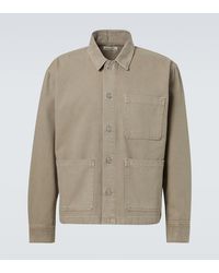 FRAME - Chore Cotton Canvas Jacket - Lyst