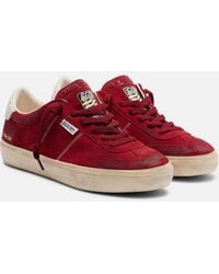Golden Goose - Soul Star Suede Sneakers - Lyst