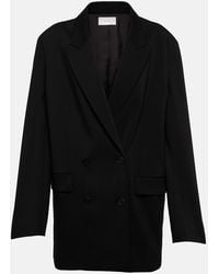 The Row - Tristana Double-Breasted Blazer - Lyst