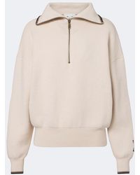 The Upside - Kairo Cotton-Blend Half-Zip Sweater - Lyst