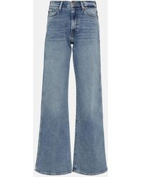 7 For All Mankind - High-Rise Jeans Lotta - Lyst
