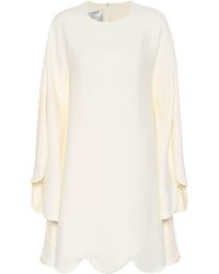 Valentino Minikleid aus Crêpe - Weiß