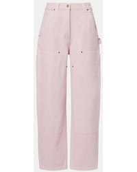 Prada - Cotton Canvas Cargo Pants - Lyst