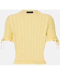 Gucci - Cable-Knit Sweater - Lyst