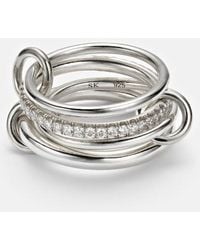 Spinelli Kilcollin - Nimbus Sterling Ring With Diamonds - Lyst