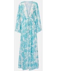 Alexandra Miro - Chloe Floral Georgette Kaftan - Lyst
