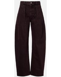 Agolde - Sefton High-Rise Barrel-Leg Jeans - Lyst