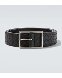 Bottega Veneta - Piccolo Intrecciato Leather Belt - Lyst