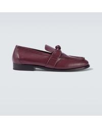 Bottega Veneta - Astaire Knot Leather Loafers - Lyst