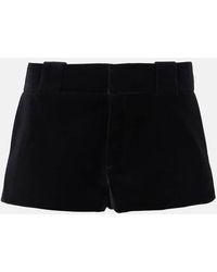 Chloé - Shorts Aus Baumwollsamt - Lyst