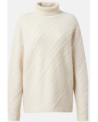 JOSEPH - Cable-Knit Wool Turtleneck Sweater - Lyst