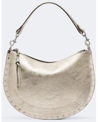 Isabel Marant - Oskan Soft Medium Leather Shoulder Bag - Lyst
