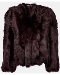 Chloé - Shearling Jacket - Lyst