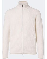 Fedeli - Pullover Mit Reissverschluss Aus Kaschmir - Lyst