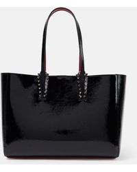 Christian Louboutin - Cabata Small Leather Tote Bag - Lyst