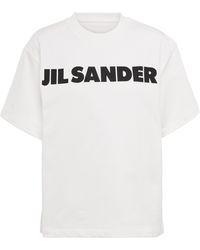 Damen Bekleidung Anzüge Kostüme Jil Sander 3er-Set T-Shirts mit Logo in Weiß 