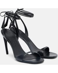 The Attico - Ora 95 Leather Sandals - Lyst