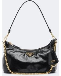 Prada - Mini Leather Shoulder Bag - Lyst