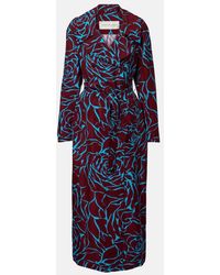 Dries Van Noten - Printed Twill Coat - Lyst