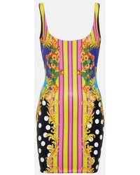 Versace - Medusa Palm Springs Minidress - Lyst