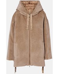 Max Mara - Veste Doudoune Olivia Reversible En Alpaga Et Laine - Lyst