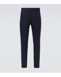 Thom Sweeney - Wool Straight Pants - Lyst