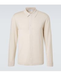 Lardini - Silk Polo Shirt - Lyst