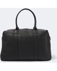 Canali - Leather Duffel Bag - Lyst