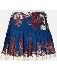 FARM Rio - Minirock Arabesque Scarf Aus Baumwolle - Lyst