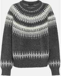 Nili Lotan - Genevive Fair Isle Wool-blend Sweater - Lyst