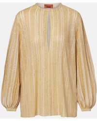 Missoni - Blouse En Lame - Lyst