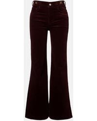 Citizens of Humanity - Kimberly Cotton Corduroy Flared Pants - Lyst