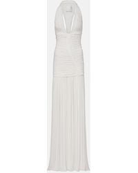 Christopher Esber - Bridal Orion Ruched Halterneck Gown - Lyst