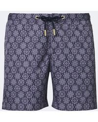 Orlebar Brown - Bulldog Printed Swim Trunks - Lyst