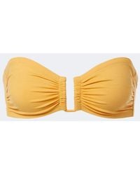 Eres - Show Gathered Bandeau Bikini Top - Lyst