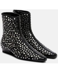 STAUD - Ankle Boots Wally Aus Leder - Lyst