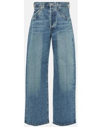 Citizens of Humanity - Ayla Cuffed Wide-leg Jeans - Lyst