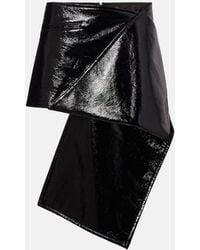 Courreges - Minigonna Asimmetrica - Lyst