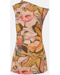 SIR. - Talulah Floral Linen Minidress - Lyst