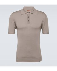 Barena - Marco Brunal Wool Polo Shirt - Lyst