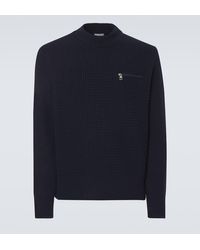 Moncler - Sweater Aus Schurwolle Und Kaschmir - Lyst