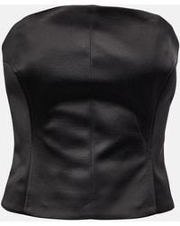 KHAITE - Jay Cotton-Blend Top - Lyst