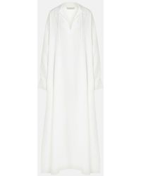 Asceno - Linen Midi Dress - Lyst